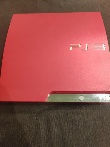 Console ps3 slim scarlet - scarlet,