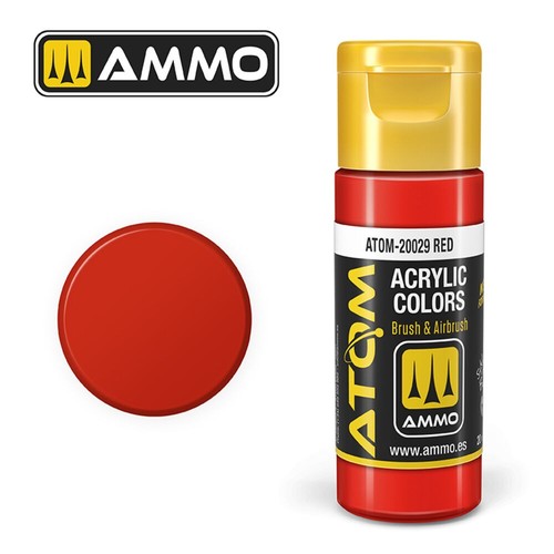 Atom color scarlet - atom,