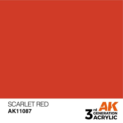 Scarlet red 17ml ak - 17ml,