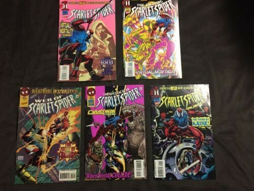 Scarlet spider web of - scarlet, spider,