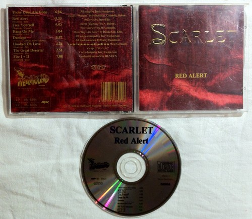 Scarlet red alert cd - red,